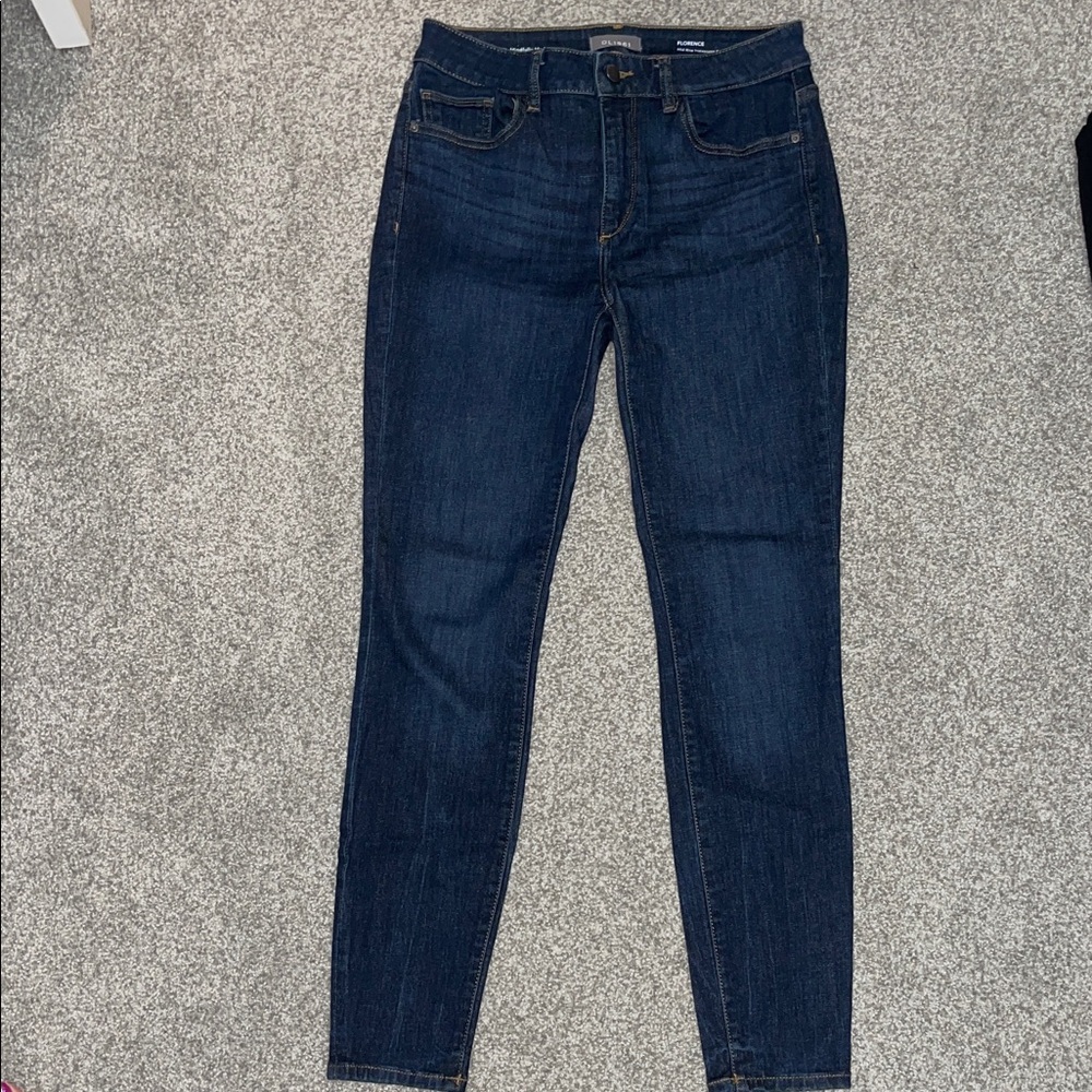 DL1961 Dark Blue instasculpt Skinny Jeans